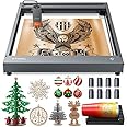 xTool D1 10W + RA1 Laser Engraver, Laser Engraving and Cutting Machine, Laser Cutter and Engraver for Wood, Acrylic, Leather, for DIY, Small Business, Personalized Gifts, Class 4 10000mW