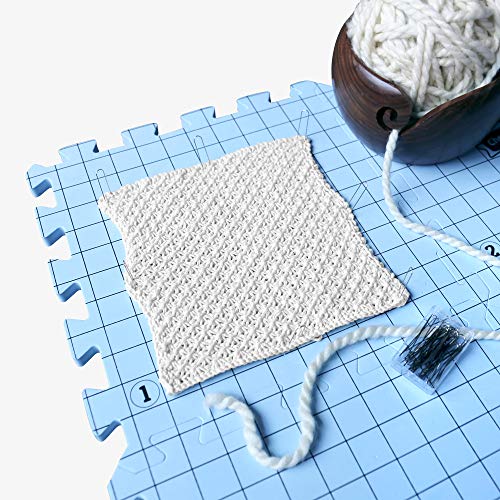 Cheers to Ewe! Foam Knitting Block Mat, Grid Blocking for Knitting