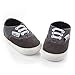 Huluwa Baby Shoes Non-slip First Walking Shoes, Rubber Sole Canvas Shoes for Baby Boys Girls, Safe and Comfort, Gray