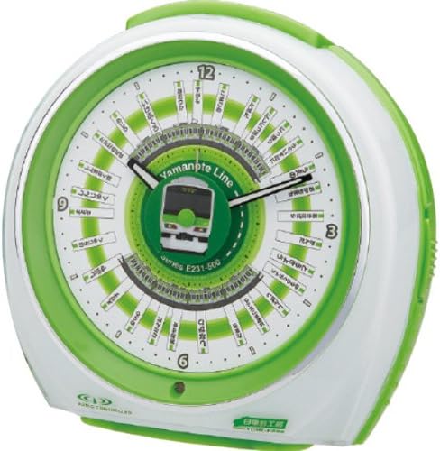 Amazon Co Jp 山手線駅メロ目覚時計 電波時計 東京 有楽町 品川 渋谷 新宿 池袋 上野などの駅メロ7曲収録 L169 ホーム キッチン