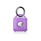 Waterproof AirTag Holder Case with Keychain, Screw