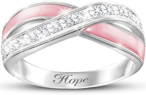 Women's Ring: Reflections Of Hope by The Bradford Exchange: 6