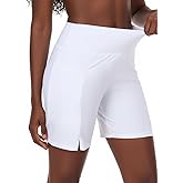 Ocean Blues Women's 7" Board Shorts with Liner Quick Dry High Waisted Swim Shorts