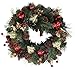 The Wreath Depot Queensbury Decorated Christmas Wreath 24 Inch, Beautiful White Gift Box