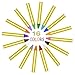 UVEEFUN 16 Colors Face Paint Crayons Face and Body Paint Sticks Body Tattoo Crayons - Halloween Makeup