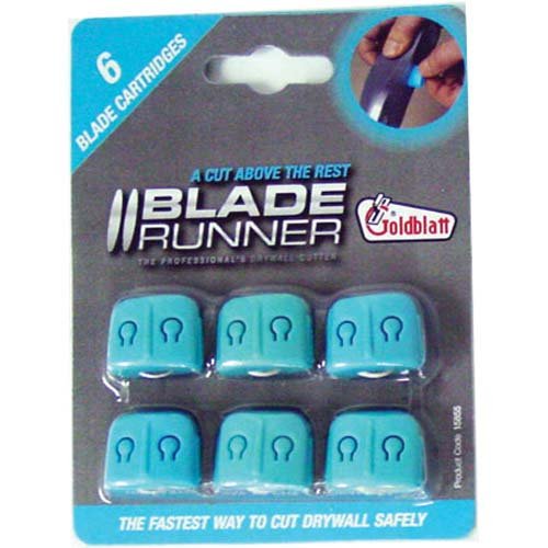 Goldblatt G15855 Blade Runner Replacement Blades, 6- Pack