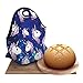 Bonamana Emoji Unicorn Lunch Box Food Container Tote Bag with 3D Printing Digital Pattern for School Picnic Work Office (Unicorn-B)