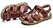 Kencey Leather Outdoor Sport Sandals for Boys Girls (Toddler/Little Kid)