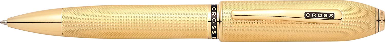 Cross Peerless 125 23 Carat Heavy Gold Plated Ballpoint Pen