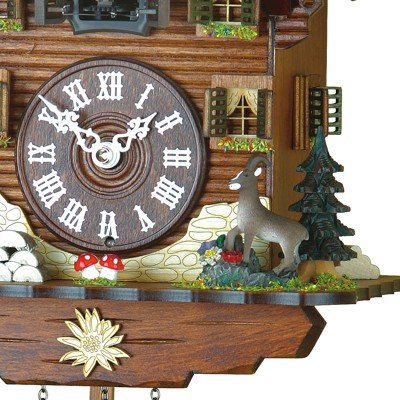 Trenkle Quartz Cuckoo Clock Swiss House TU 432 Q