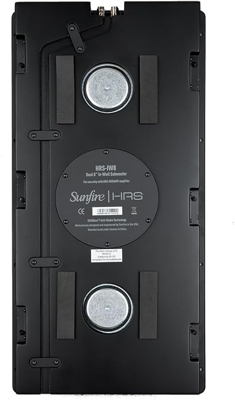 sunfire in wall subwoofer
