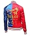 HQ Suicide Women Satin Jacket CLASSIC STYLE (S, HQ RED & BLUE)