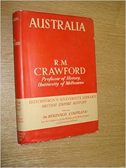 Australia R M Crawford Amazon Com Books