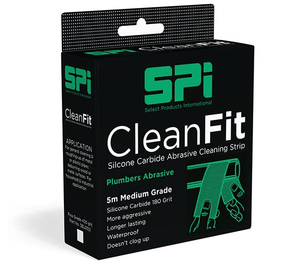 SPI CleanFit 180 Grit Webbed Abrasive - 5 Metre Roll