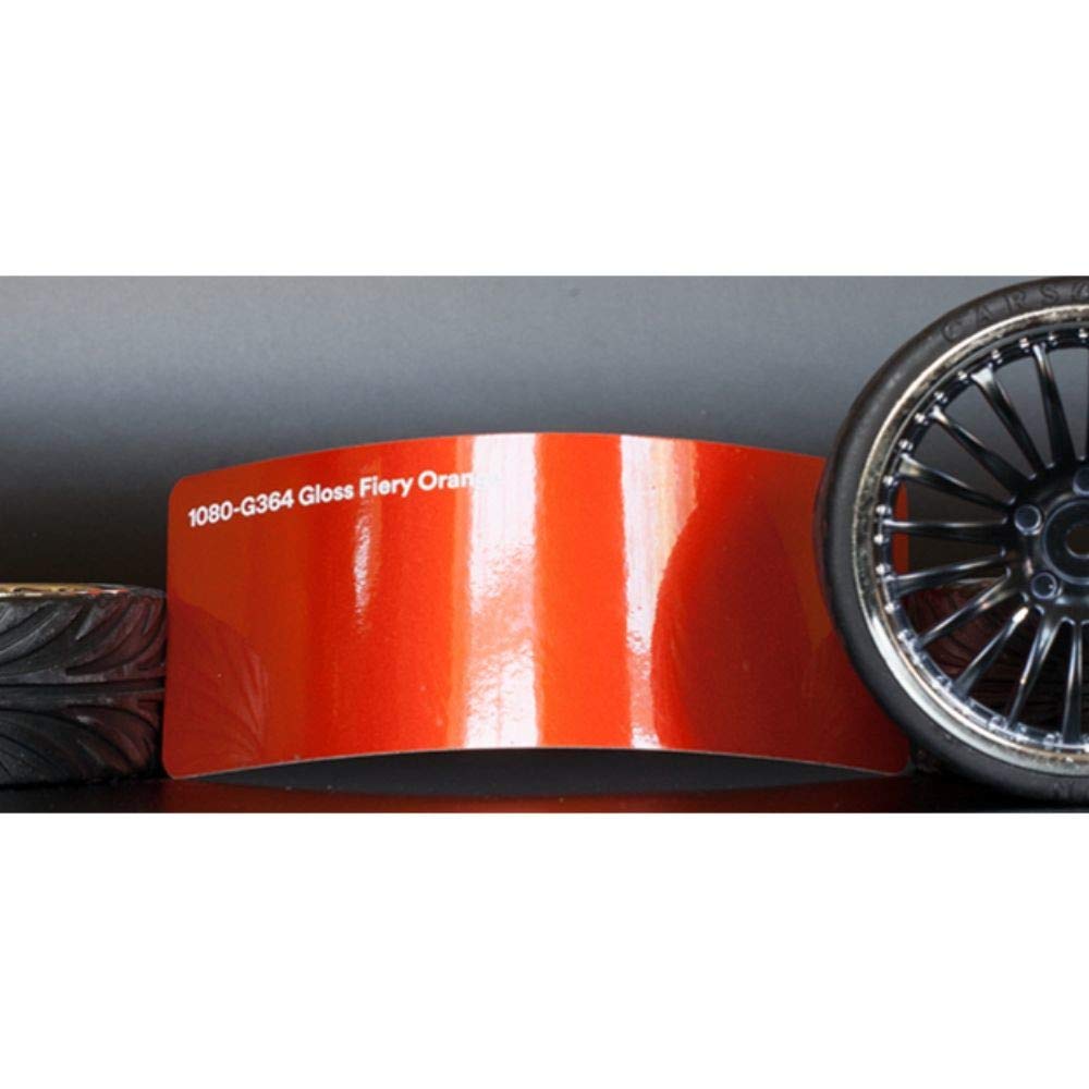 3m 1080 Gloss Fiery Orange G364 Vinyl Car Wrap Film Sample 3in X 5in Buy Online In Cook Islands At Desertcart 166698858