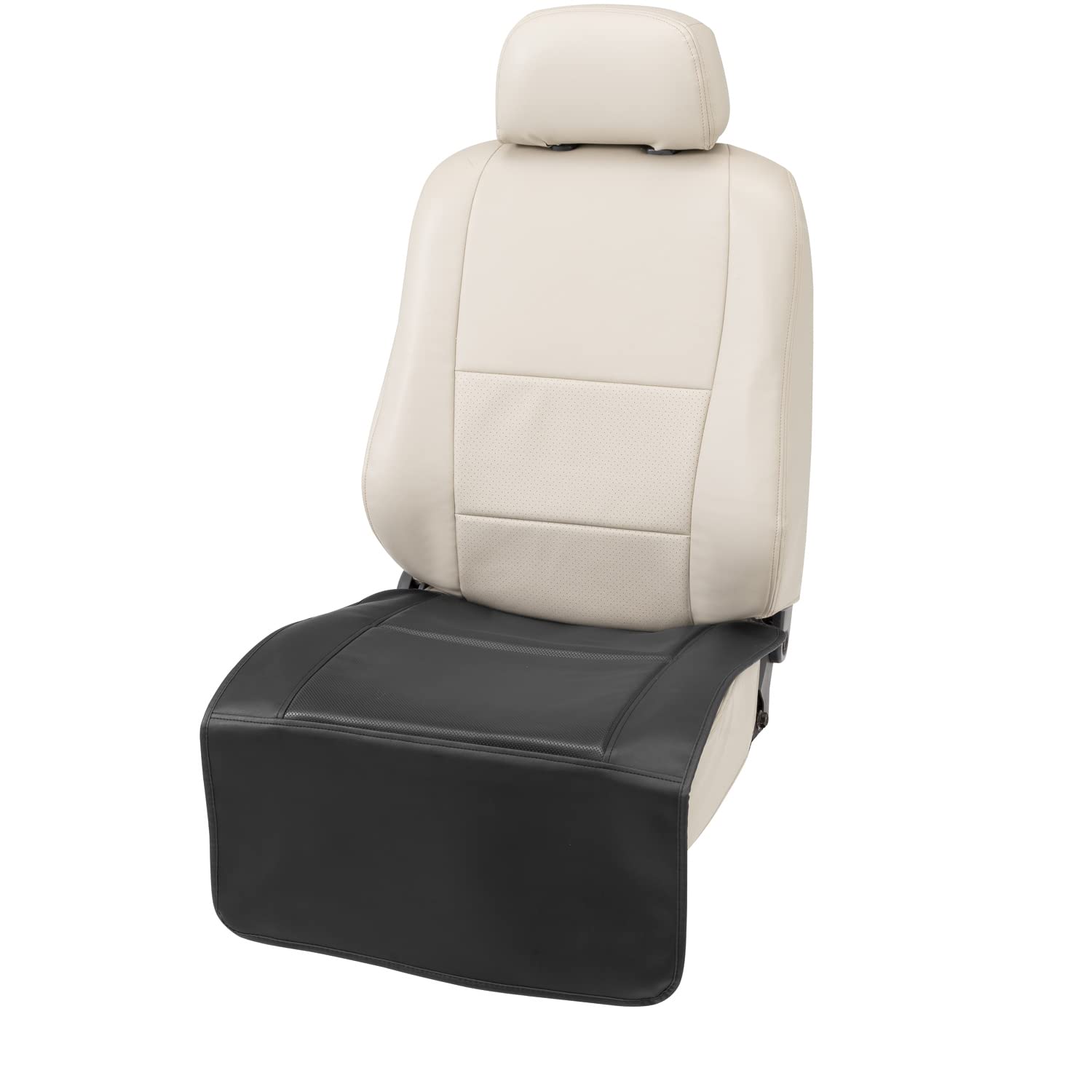 ボンフォーム シートカバー 防汚レザーカバー 座面カバー ブラックの商品画像