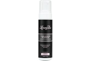 Loving Tan Platinum 2 HR Express Self Tanning Mousse, Darkest Shade Yet - Streak Free, Professional Quality Sunless Tanner- 1