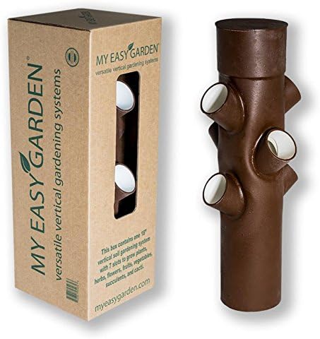 My Easy Garden Vertical Planters | 19" Soil Garden Tower For Raised Beds, Gardening Planters, or Garden Pots