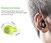 Wireless Earbud, QCY Q26 Bluetooth Invisible Earpiece With Mic, Hands-free Stereo noise canceling for Apple iPhone 7, 7 Plus, 6 Plus, 5S, 4S, and Android Phones - Green