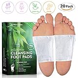 [UPGRADED 2018] True Kaizen Premium Lavender Green Tea Rose & Ginger Foot Patch Pads, 2-in-1 Strong Adhesive, 100% Natural Ingredients, FDA Approved - Improve Sleep & Relief - eBook Included – 20 Pack