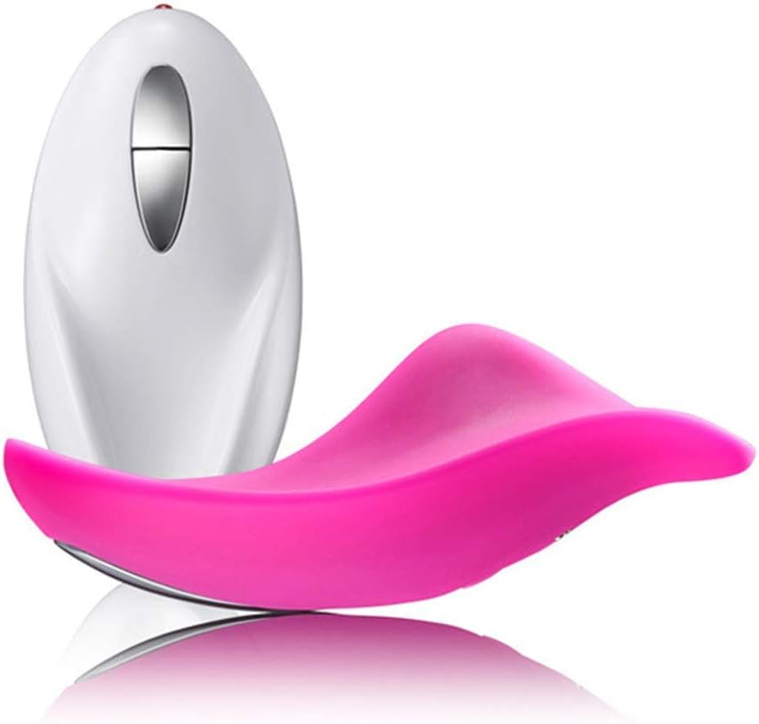 Female Wearable Remote USB Charged Wireless Control Portable Invisible Wànd for Women (Pink)