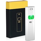 Bad Breath Tester, Oral Breath Tester the Causes of Halitosis Quickly, Portable Oral Health Monitor with Contactless Detection (White)