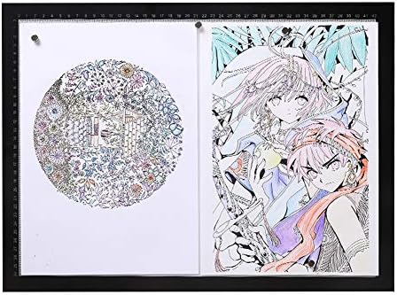 A4/A3/A2 Led Copy Board, Light Box Drawing, Drawing Light Pad with USB Cable, Art Craft Drawing Tracing Tattoo Board for Artist, Drawing, Animation, Sketch, Design