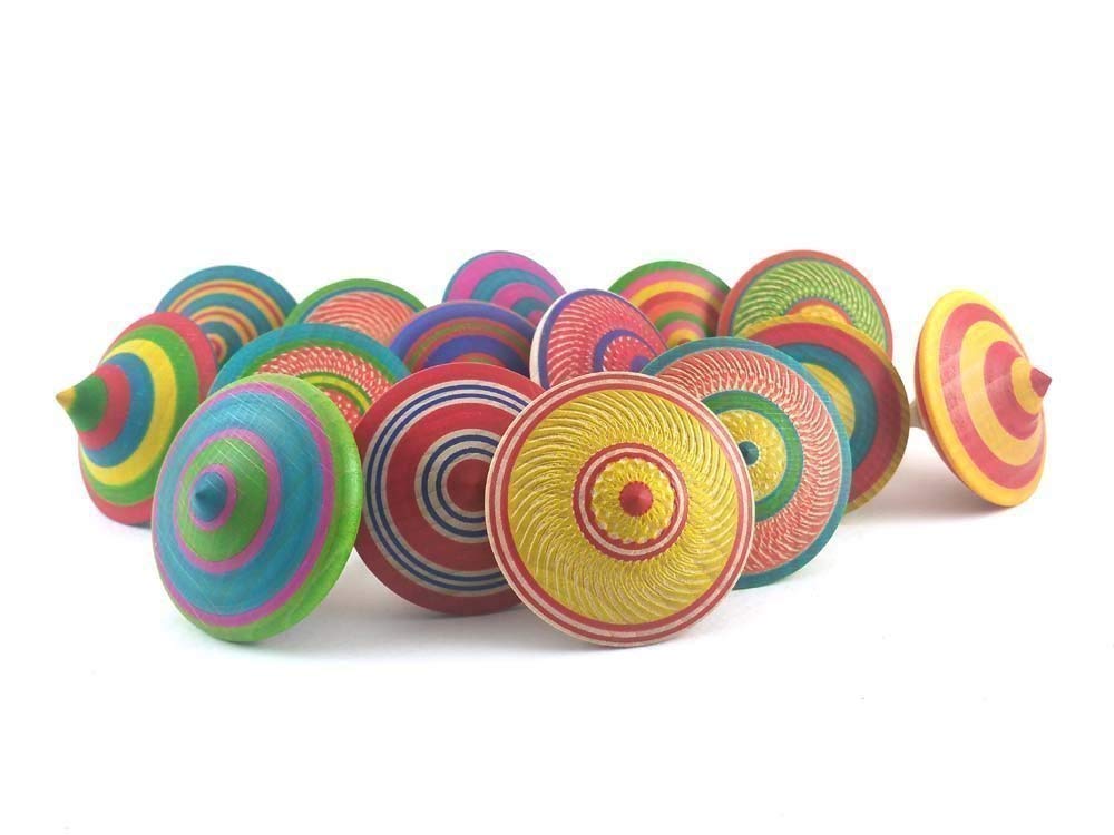 woodturning spinning tops