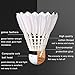 ZHENAN 12-Pack Advanced Goose Feather Badminton Shuttlecocks with Great Stability and Durability,Shuttlecock Indoor Outdoor Sports Hight Speed Training Badminton Birdies Balls