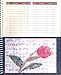 Monthly Bill Paying Organizing Organizer Budget Book with Pockets - Roses