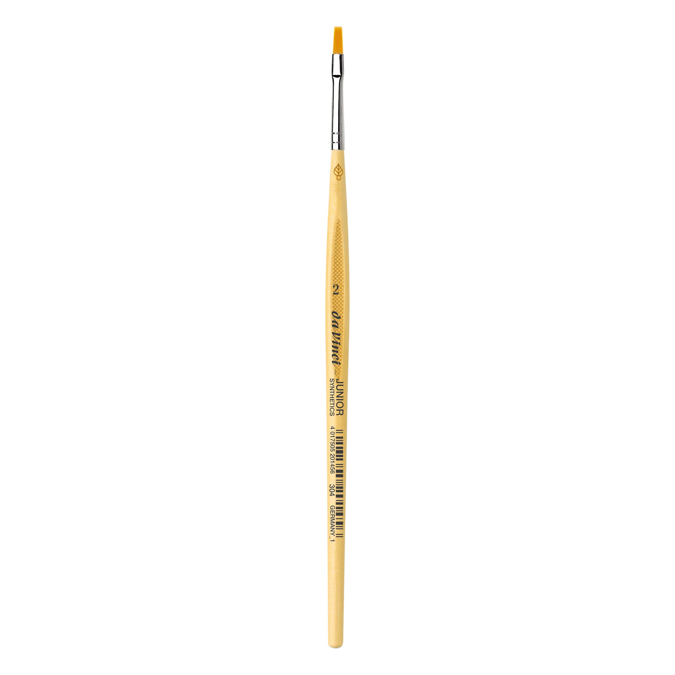 Da Vinci 304 Series Synthetic Brush, Bristle, Yellow, 18.5 x 0.3 x 30 cm