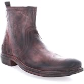 ROAN Men&rsquo;s Crestone Inside-Zip Boots | Hand-finished full-grain leather, cushioned footbed, rubber grip, 1.25-inch heel
