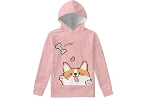 WELLFLYHOM Hoodies for Boys Girls Youth Kids Hooded Pullover Long Sleeve Sweatshirts