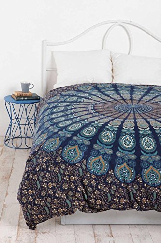 image for Federal Exports Handmade Cotton Mandala Bedspread Throw Bohemian Backd