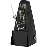 Ueteto Mechanical Metronome Black/Loud Sound Piano Drum Violin Guitar