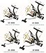 NARITA X5 Surf Fishing Reels 1 Way + 9 Ball Bearings Riverhawk Smooth Metal Carp Spinning Reel Bait Runner Fishing Wheel + Spare Spool …