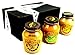 Sierra Nevada Mustard 3-Flavor Variety: One 8 oz Jar Each of Pale Ale & Honey Spice, Porter & Spicy Brown, and Stout & Stoneground in a BlackTie Box (3 Items Total)