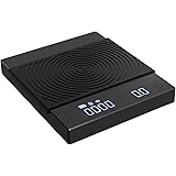 TIMEMORE Coffee Scale, Espresso Scale ,Weigh Digital Coffee Scale with Timer,2000 Grams (Black Plus)