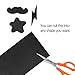 Leather Repair Patch 10 Pieces Leather Repair Kit Black Leather Adhesive Patch First-aid for Sofa, Car Seat, Handbag 4x8 Pack of 10 Small Black