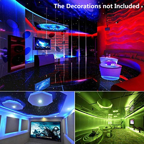 image for LiyuanQ LED Strip Lights, Share Control with APP 16.4ft/5m Plug in RGB