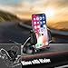 Car Phone Mount, ILDZMMC 3-in-1 Universal Phone Holder For Car Dashboard Windshield Mount Air Vent Car Phone Holder for iPhone X/8/8P/7/6/6S, Samsung Galaxy S5/S6/S7/S8 LG Huawei and More (Black)