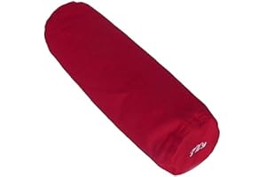 PEACH BLOSSOM YOGA Yoga Neck Bolster/Cushion Ergonomic Restorative Pillow Buckwheat Hull Filling