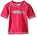 Kanu Surf Girls UPF 50+ Sun Protective Rashguard Swim Shirt, Karlie Coral, X-Small (6)