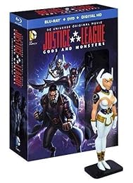 Les Aventures De La Ligue Des Justiciers - Dieux Et Monstres - Édition Limitée Blu-Ray+ Dvd + Copie Digitale + Figurine