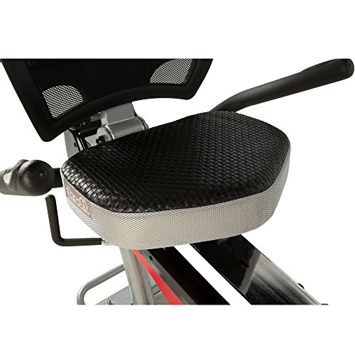 Fitness Reality XClass 410 Recumbent Exercise Bike, Air Soft Seat, Adjustable Lumbar Backrest