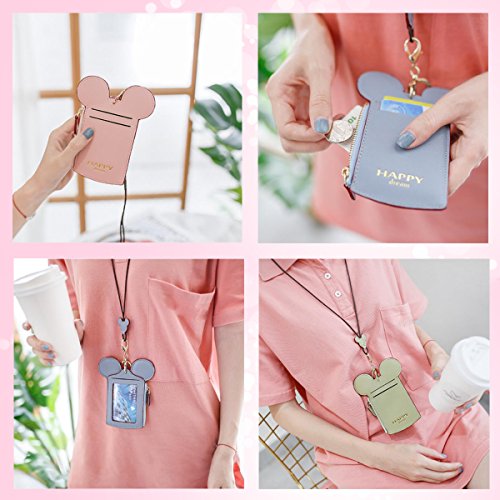 image for Neck Pouch, Charminer Card Holder Wallet Purse Neck Bag Travel Documen