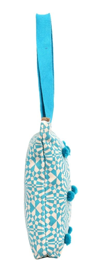 pick pocket girls tote bag (blue) (toblupom122)