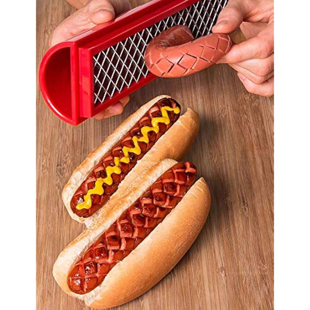  Hot Dog Slicing Tool 10 Inch Red Arts, Crafts & Sewing eBay