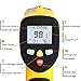 Dual Laser Infrared Thermometer, Zenic Professional Non-Contact Digital Temperature Measuring Gun with Adjustable Emissivity for Cooking/Brewing/Automobile & Industries, -50-650℃, D:S=12:1