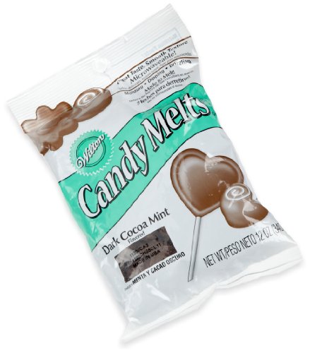 Wilton Dark Chocolate Candy Mint Melts, 12-Ounce